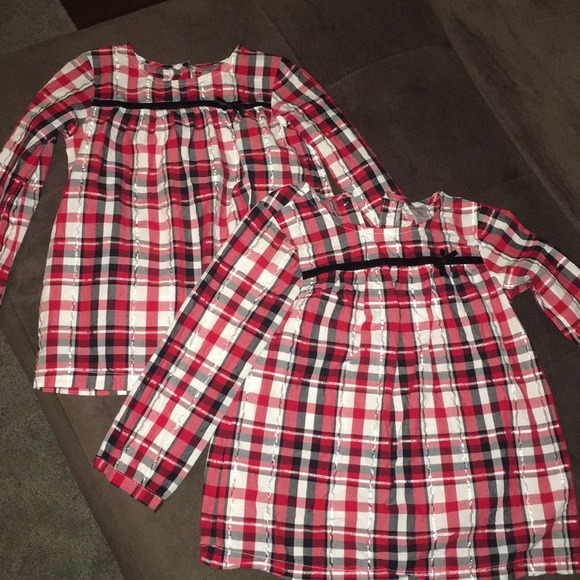 Carter's Other - Twin girls’ set of 2 Carters long sleeve Shirts 3t